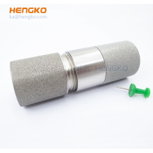Sintered stainless steel protective probe filter housing air moisture temperature humidity sensor probe